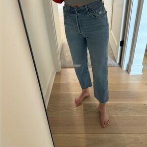 Levi’s rib cage straight leg